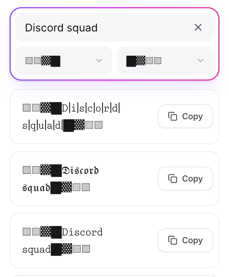 Pick a Font