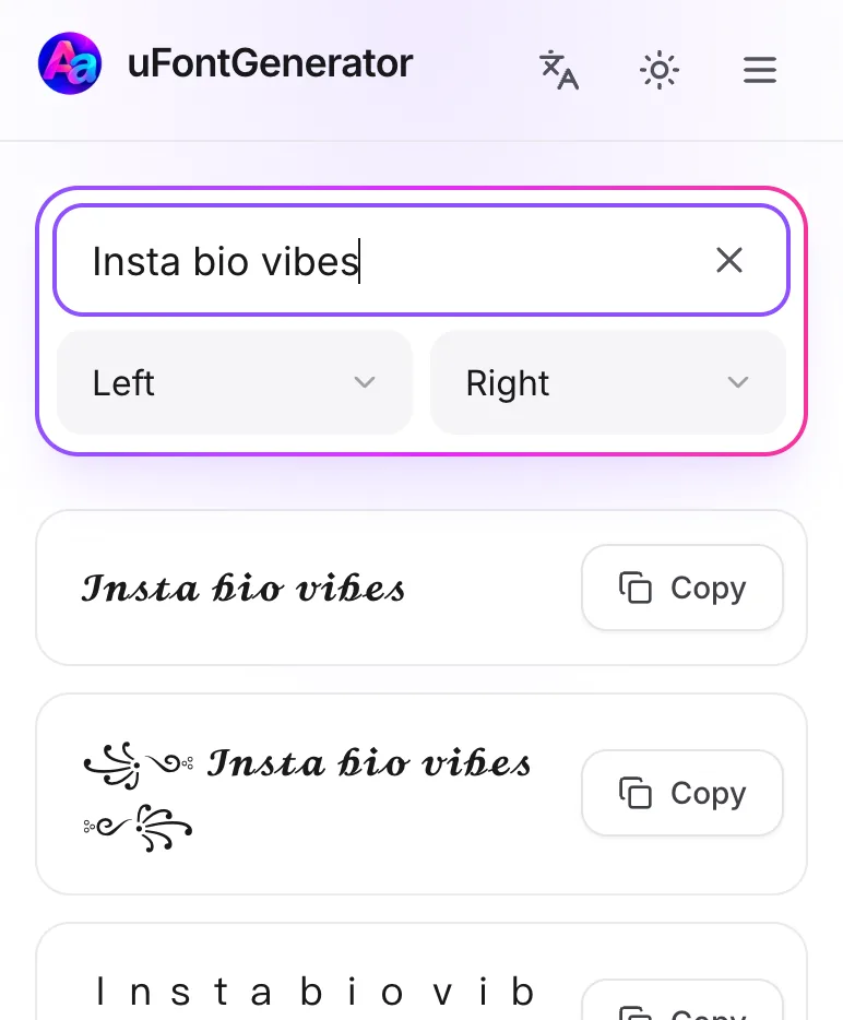 Type Your Text