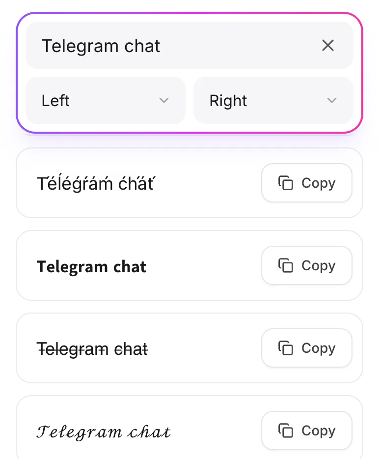 Choose Your Font