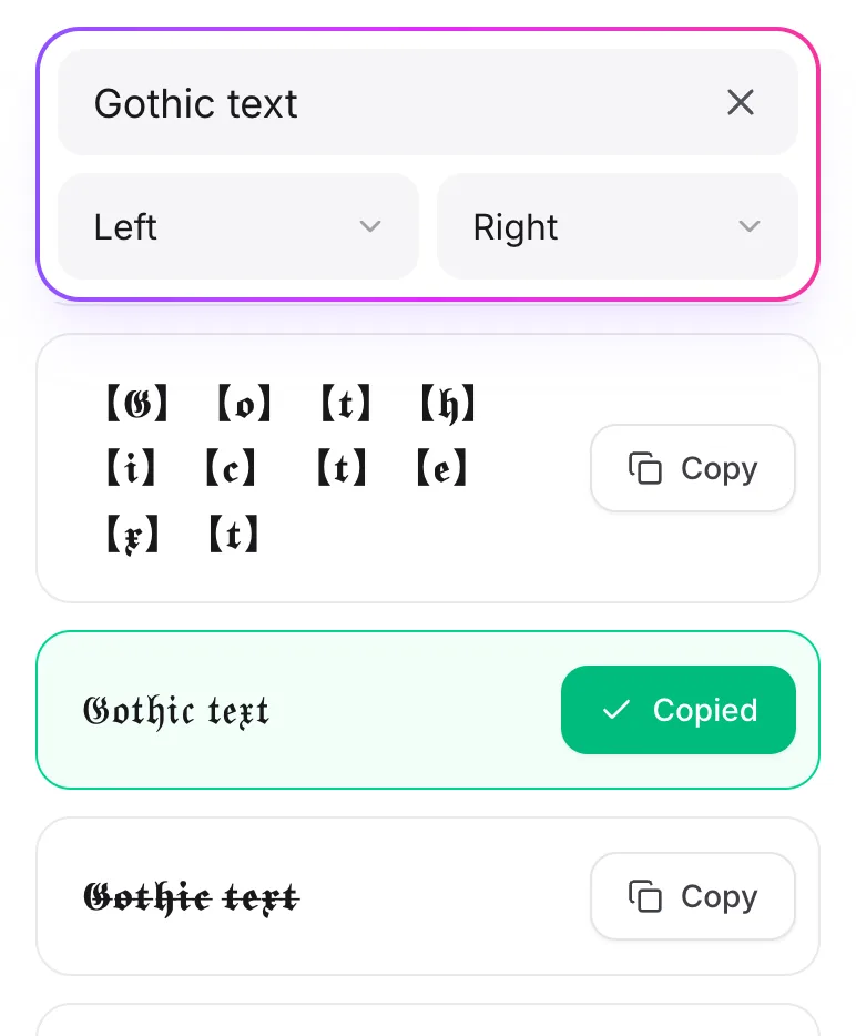 Copy and Paste