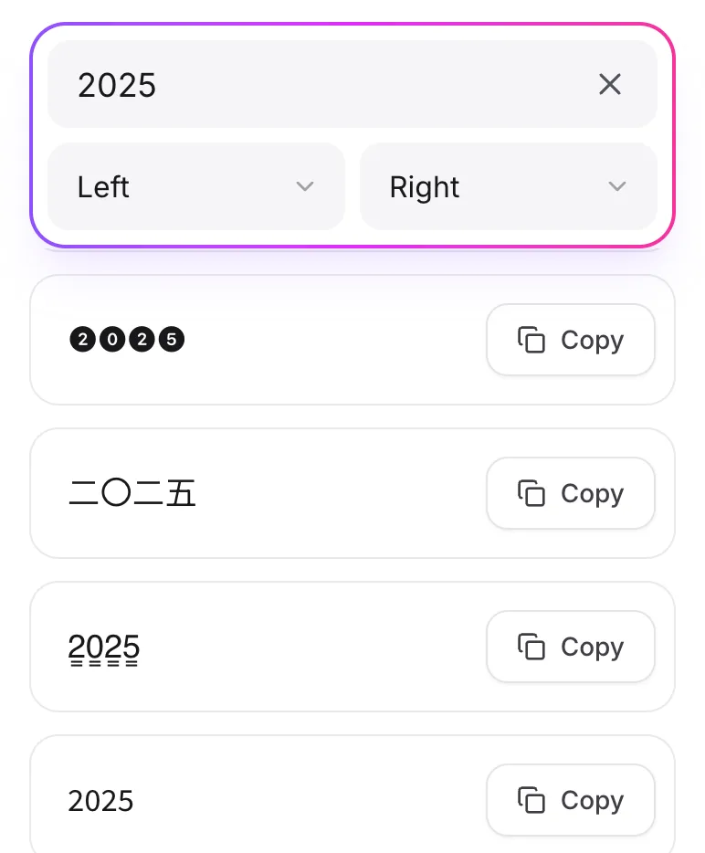 Pick a Style